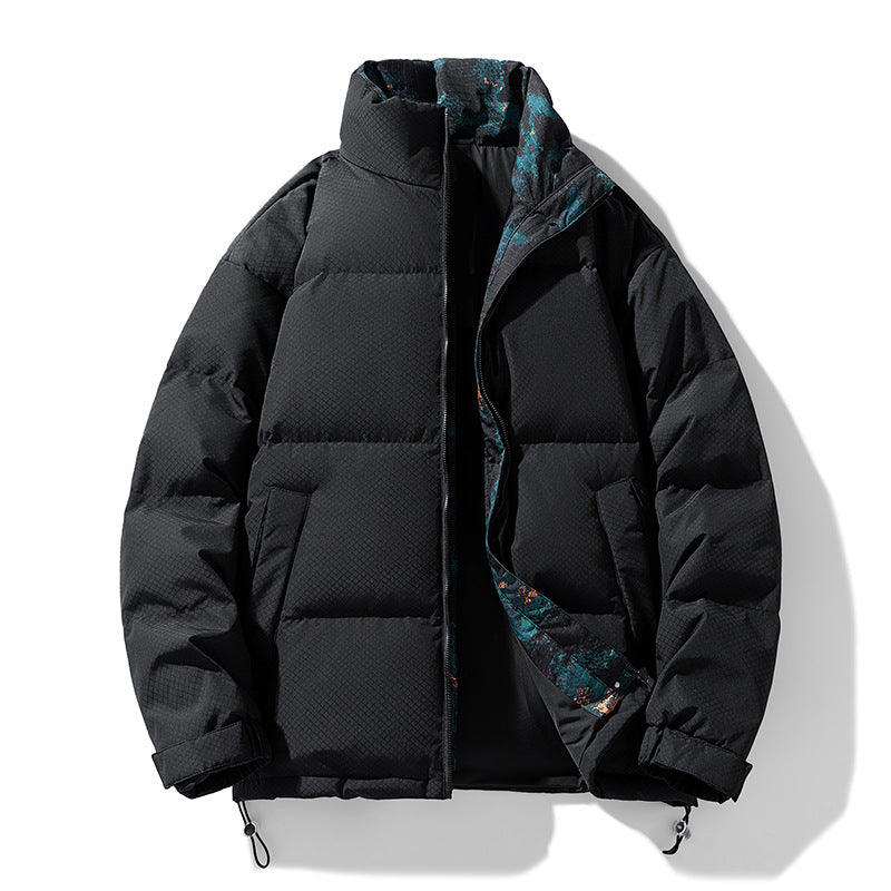 Insulated sports jacket for men with high collar Lune London