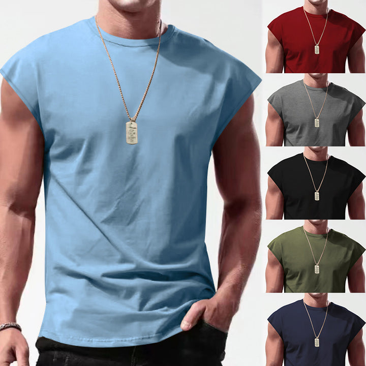 Men's sports tank top in breathable material with stylish design Lune London