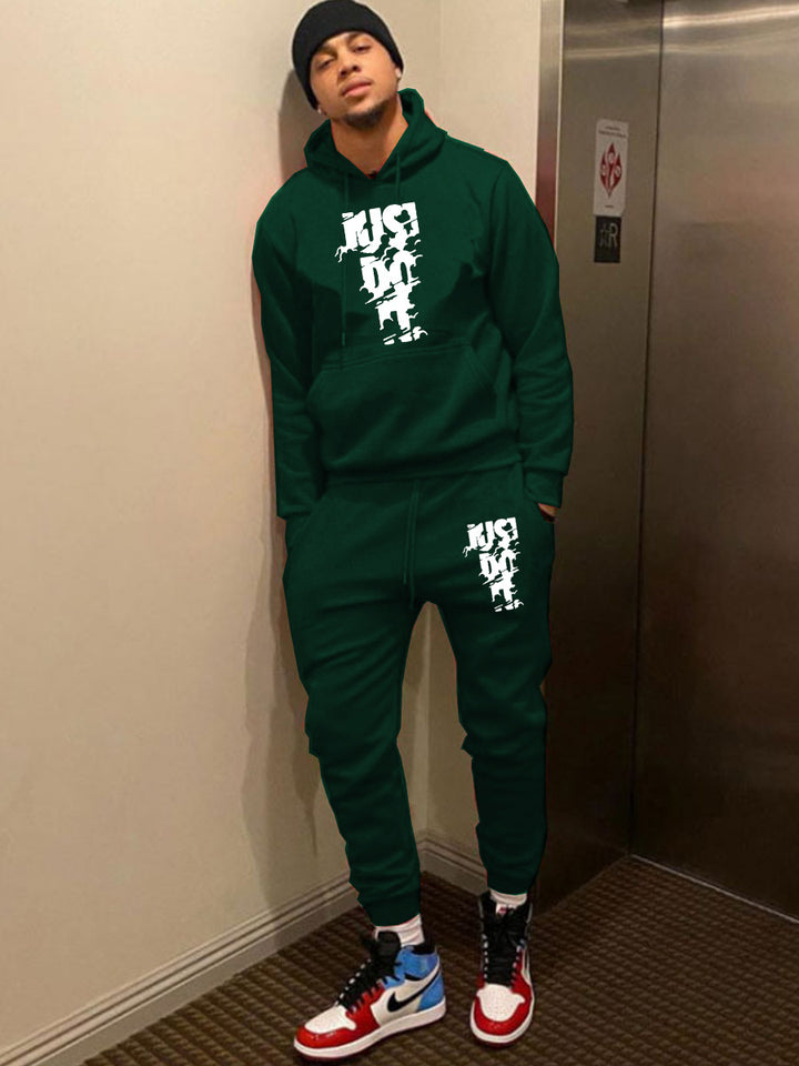 Women's sporty hoodie and jogger pants set with modern logo design Lune London