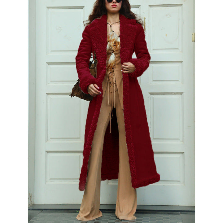 Women's Luxurious Faux Fur Coat Lune London