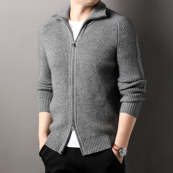 High-quality wool turtleneck sweater for men Lune London
