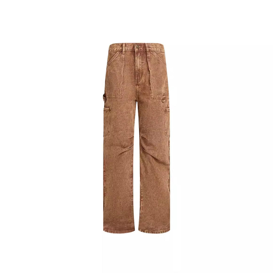 Women's cargo jeans in a casual cut with practical pockets Lune London