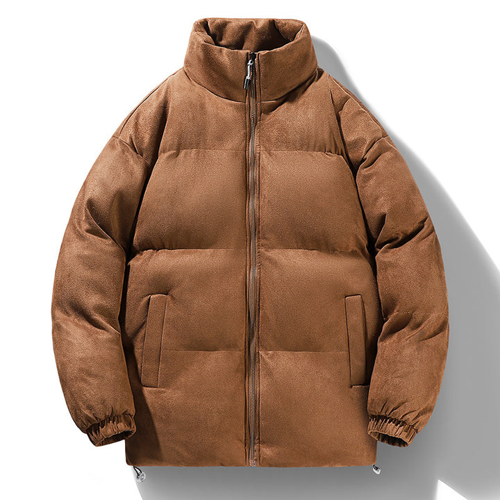 Ladies down jacket with high collar and pockets Lune London