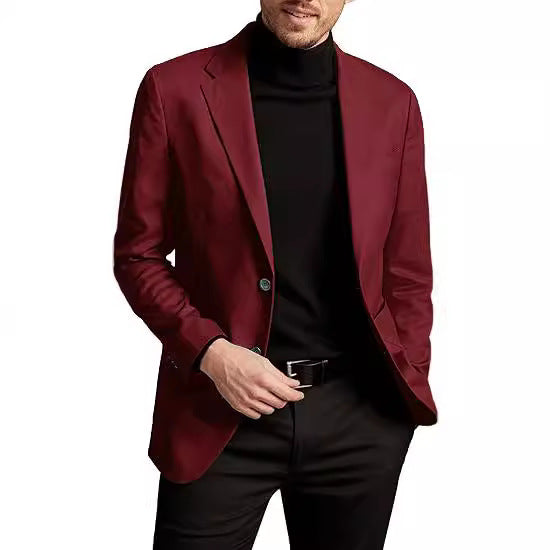 Men's Elegant Blazer with Modern Cut and Practical Pockets Lune London