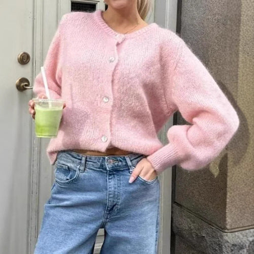 Ladies soft mohair pullover Lune London