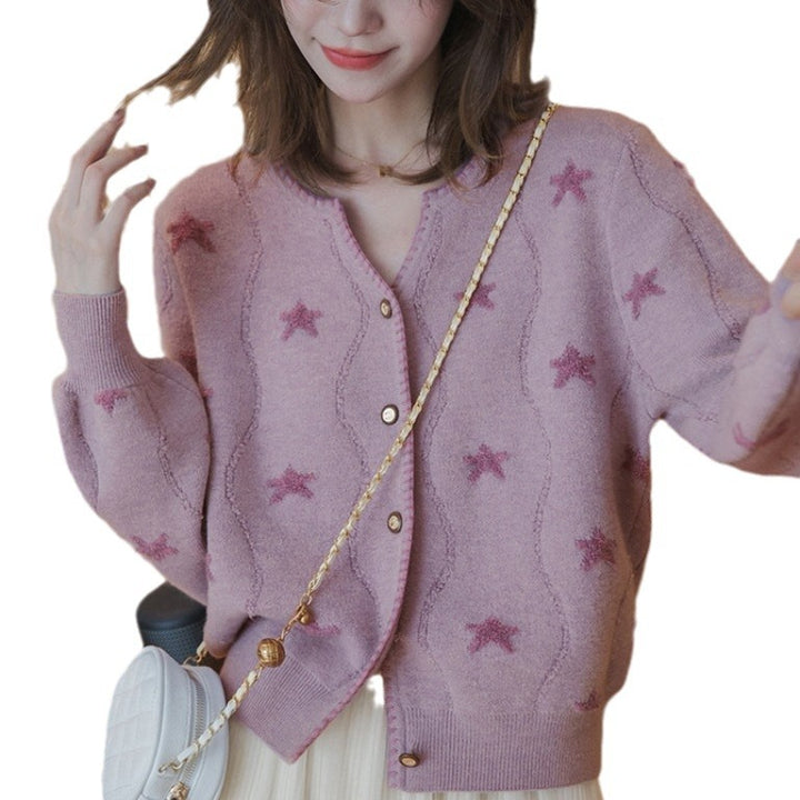 Gilet pour femmes avec motif floral et détails de boutons Chic & Stil