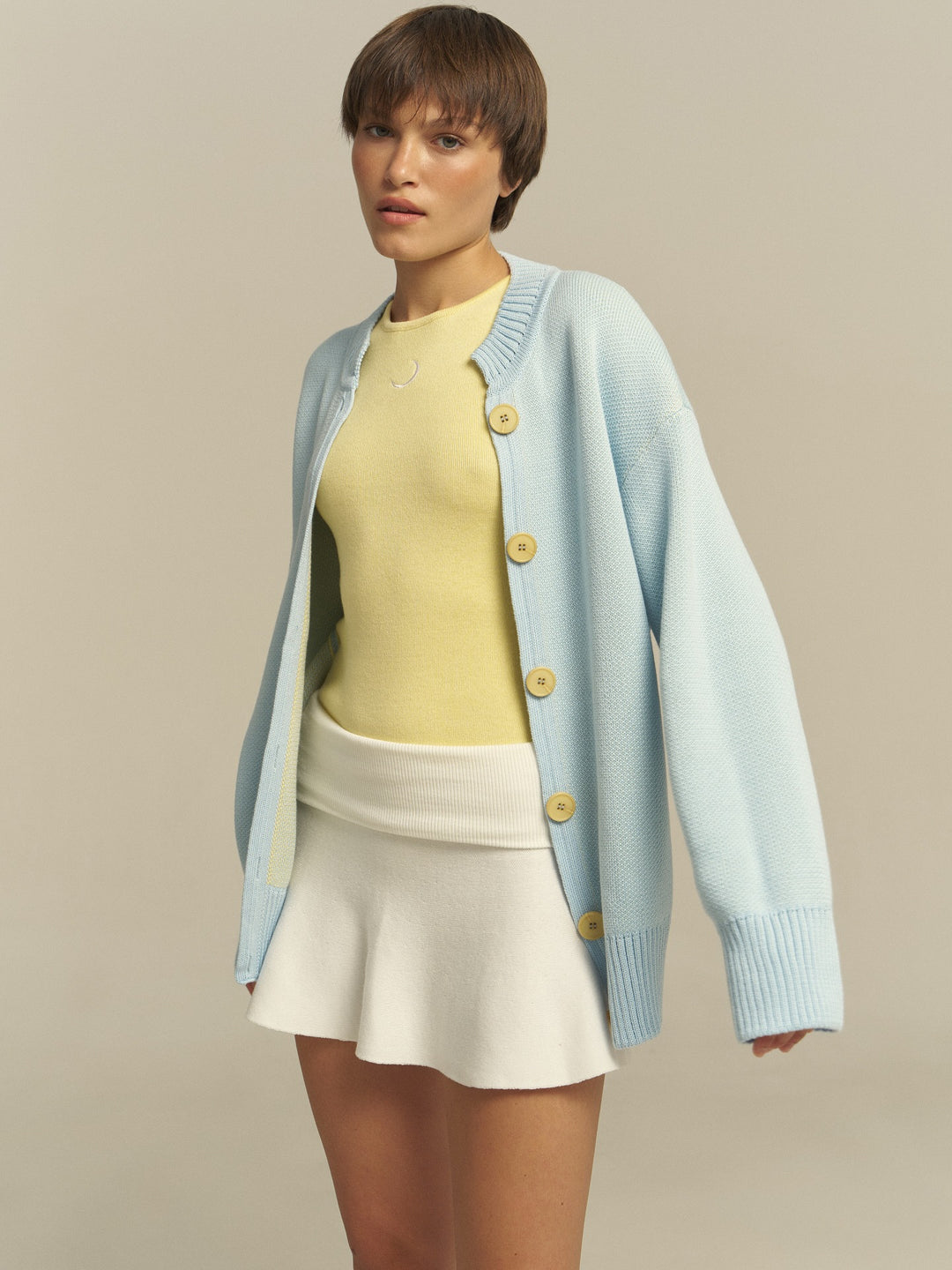 Comfortable oversized sweater set for women and casual palazzo pants Lune London