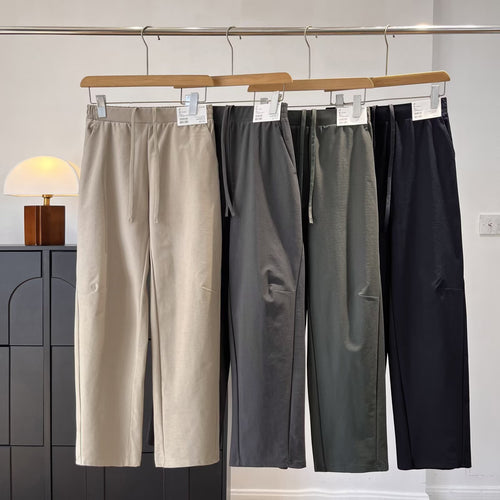 Pantalons chino décontractés pour femmes avec taille élastique Chic & Stil