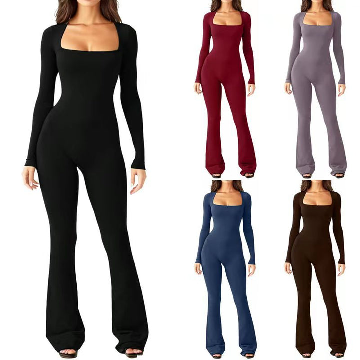 Elegant jumpsuit for women with long sleeves and fitted cut Lune London