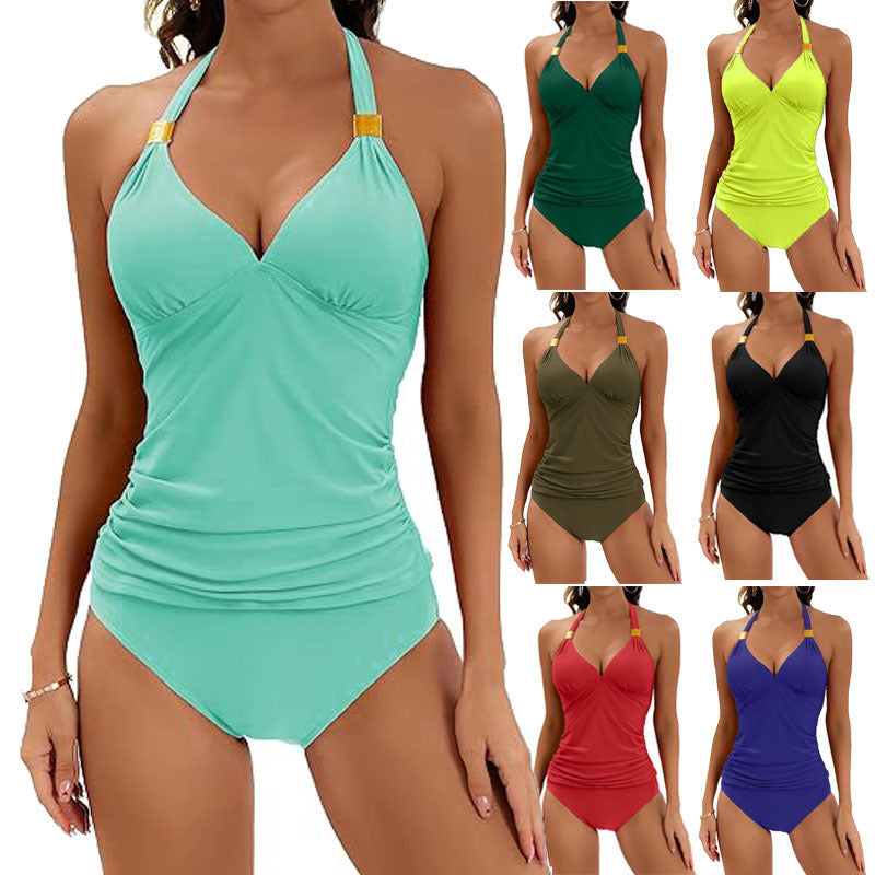 Women's bikini set with adjustable straps and stylish accents Lune London