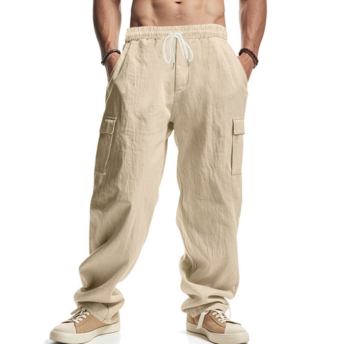 Men's cargo pants with relaxed fit and practical pockets Lune London