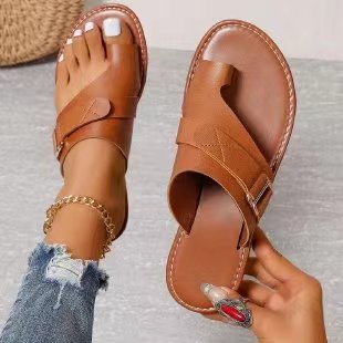 Lune London leather casual sandals for women