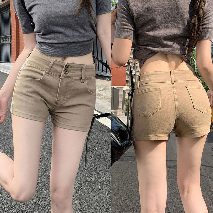 Ladies Custom Made Denim Shorts Lune London