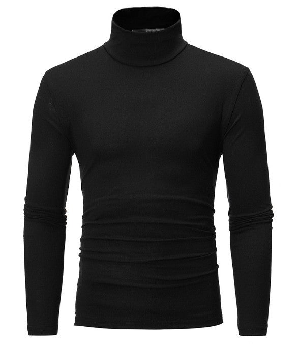 Elegant turtleneck sweater for men in comfortable stretch material Lune London