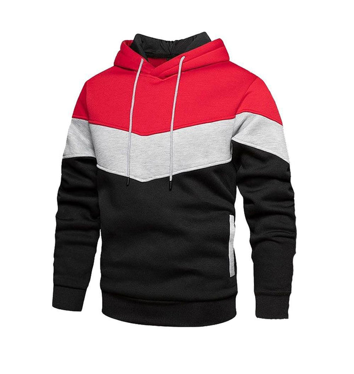 Men's athletic hoodie with an elegant color blend and practical pockets Lune London