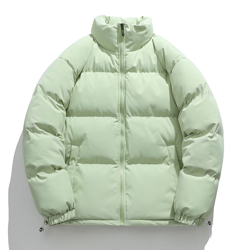 Insulated down jacket for men with high collar Lune London