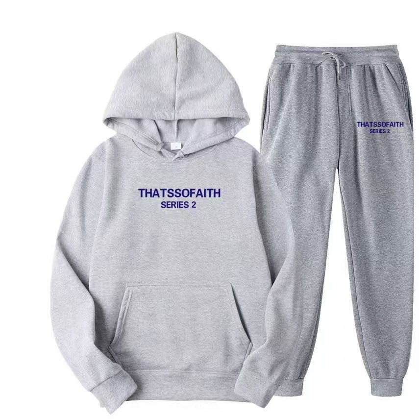 Women's jogging suit with comfortable hood and elastic cuffs Chic & Stil