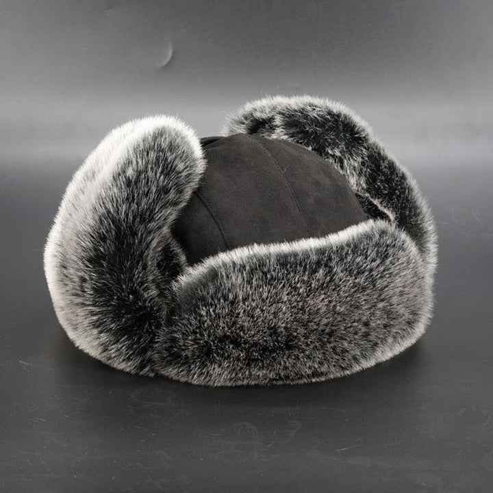 Women's winter hat with fur-lined ear protection Lune London