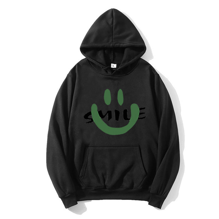 Women's Hoodie with Casual Smile Motif Chic & Stil