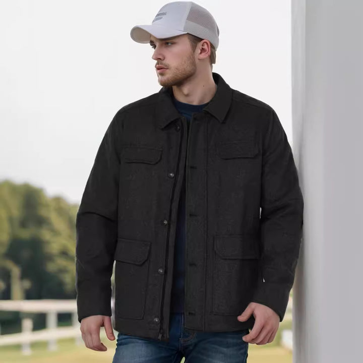 Trendy wool jacket for men Lune London