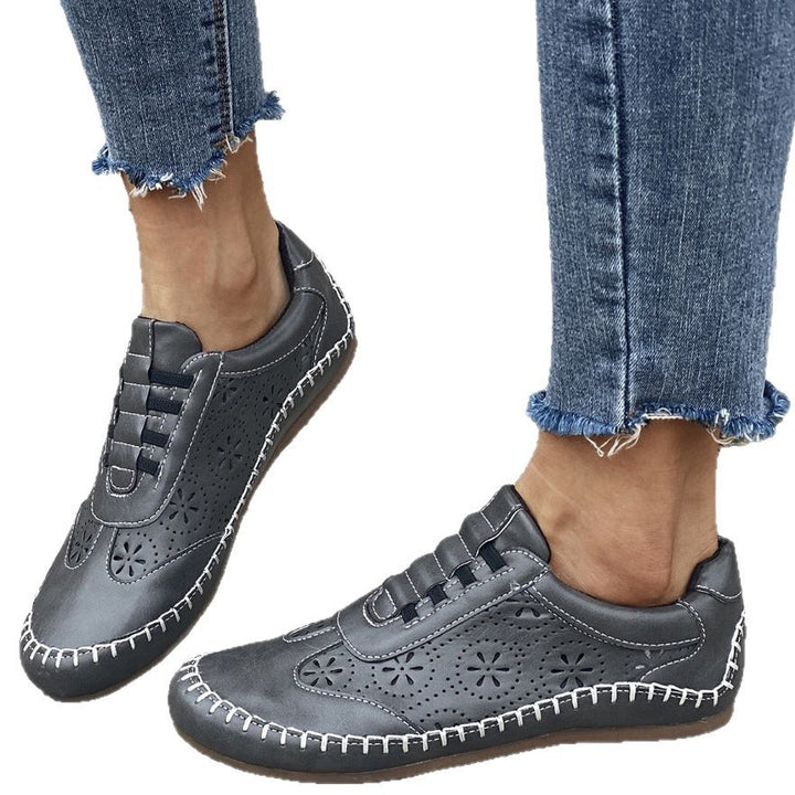Women Comfort Sneakers Perforated Lune London