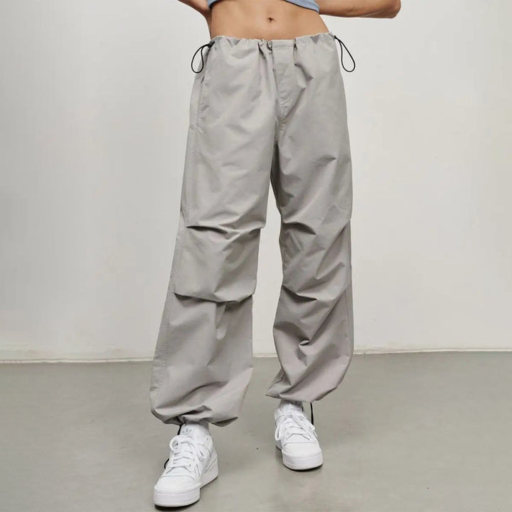 Ladies Chic Stylish Cargo Sporty Pants