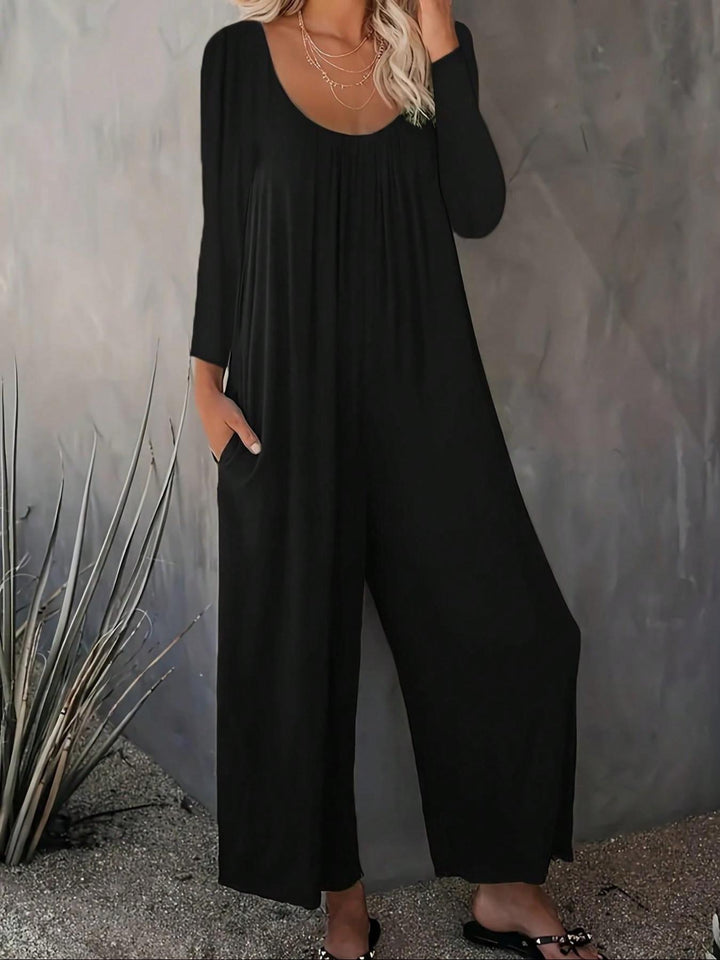 Salopette large pour femmes avec poches pratiques et coupe moderne Chic & Stil