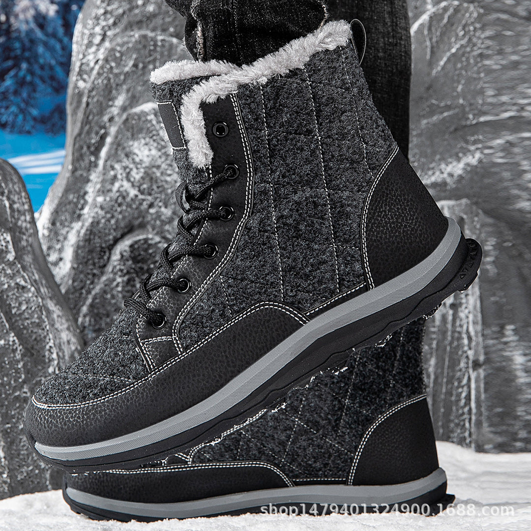 Winter boots for women with insulating fleece lining and non-slip sole Lune London