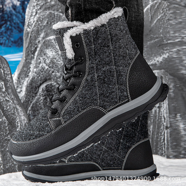 Winter boots for women with insulating fleece lining and non-slip sole Lune London