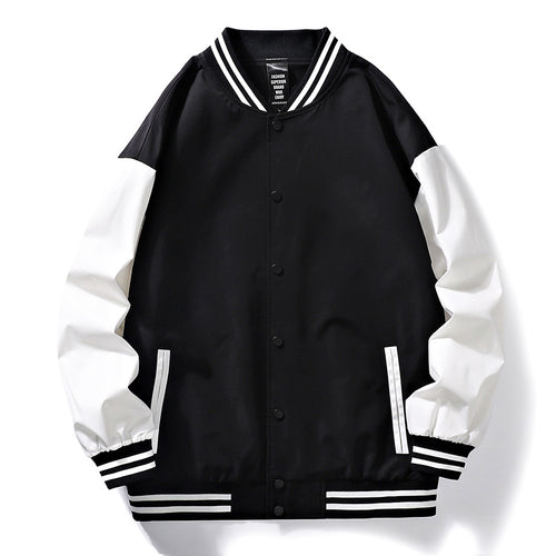 Sporty bomber jacket for men with contrasting sleeves Lune London