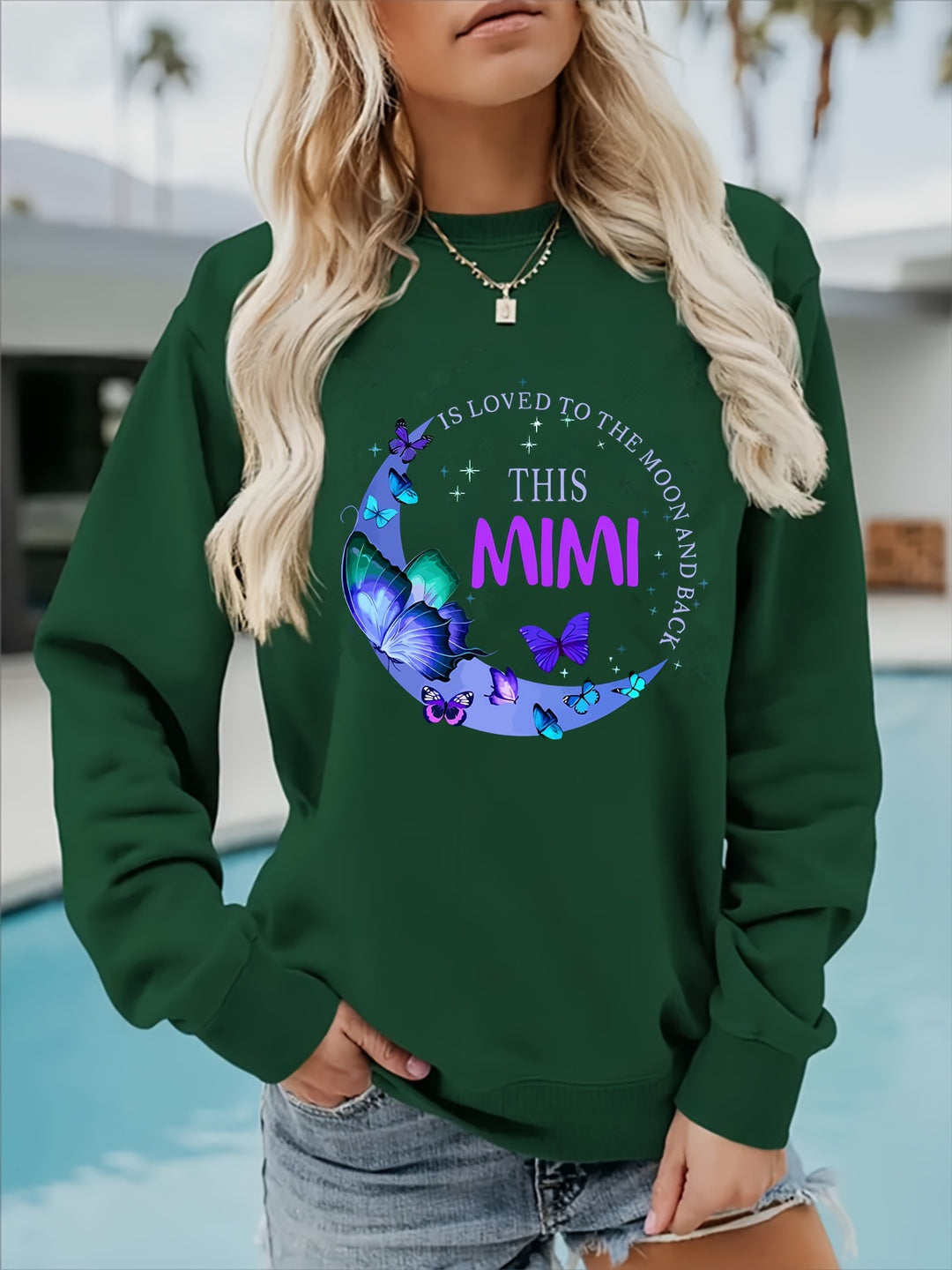 Sweat-shirt graphique femme Chic & Stil