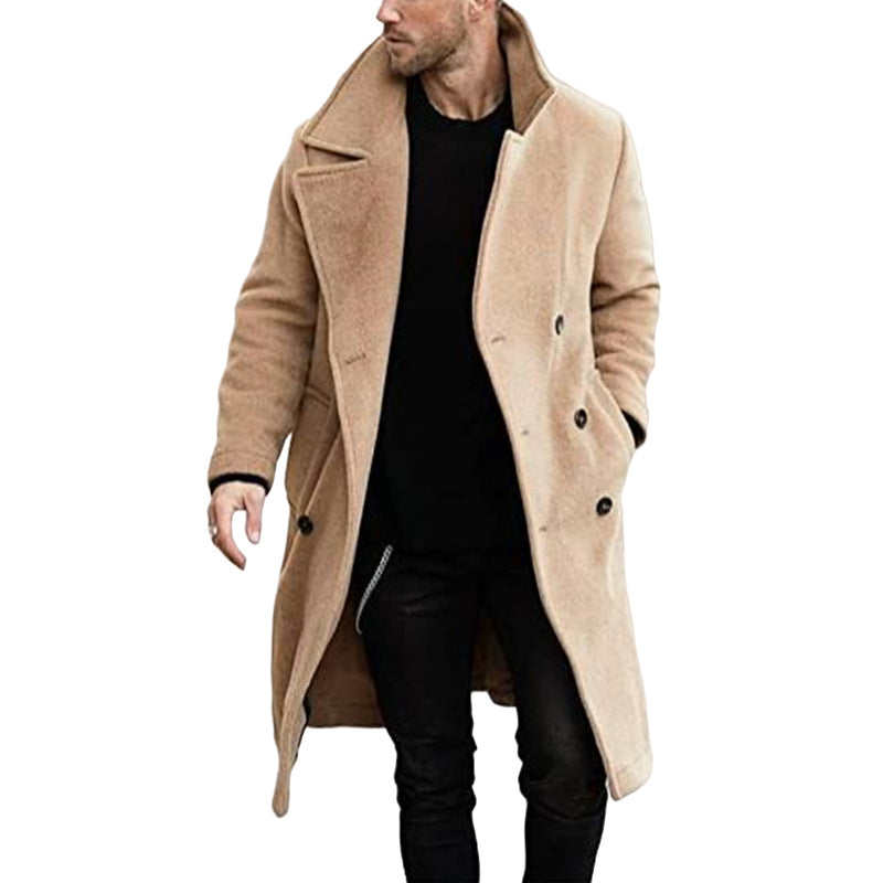 Classic Wool Coat for Men Lune London