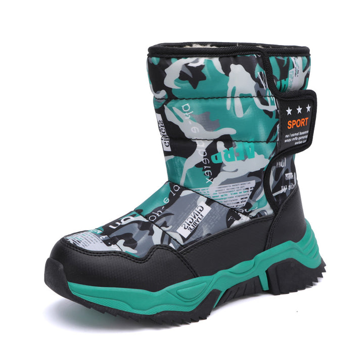 Sporty winter boots for women with non-slip sole and insulating lining Lune London