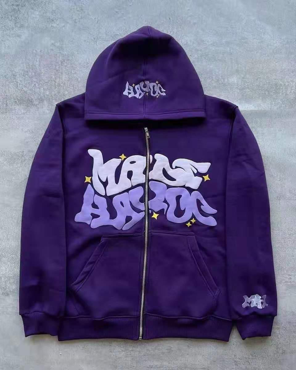 Women’s sporty hoodie jacket in urban graffiti style Lune London