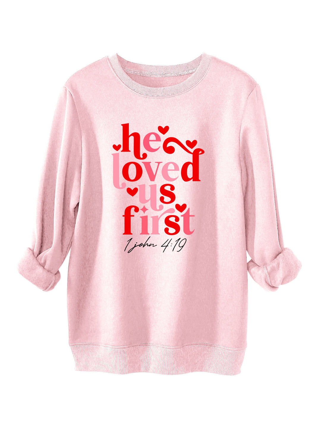Sweat-shirt pour femmes avec slogan amical et coupe décontractée Chic & Stil