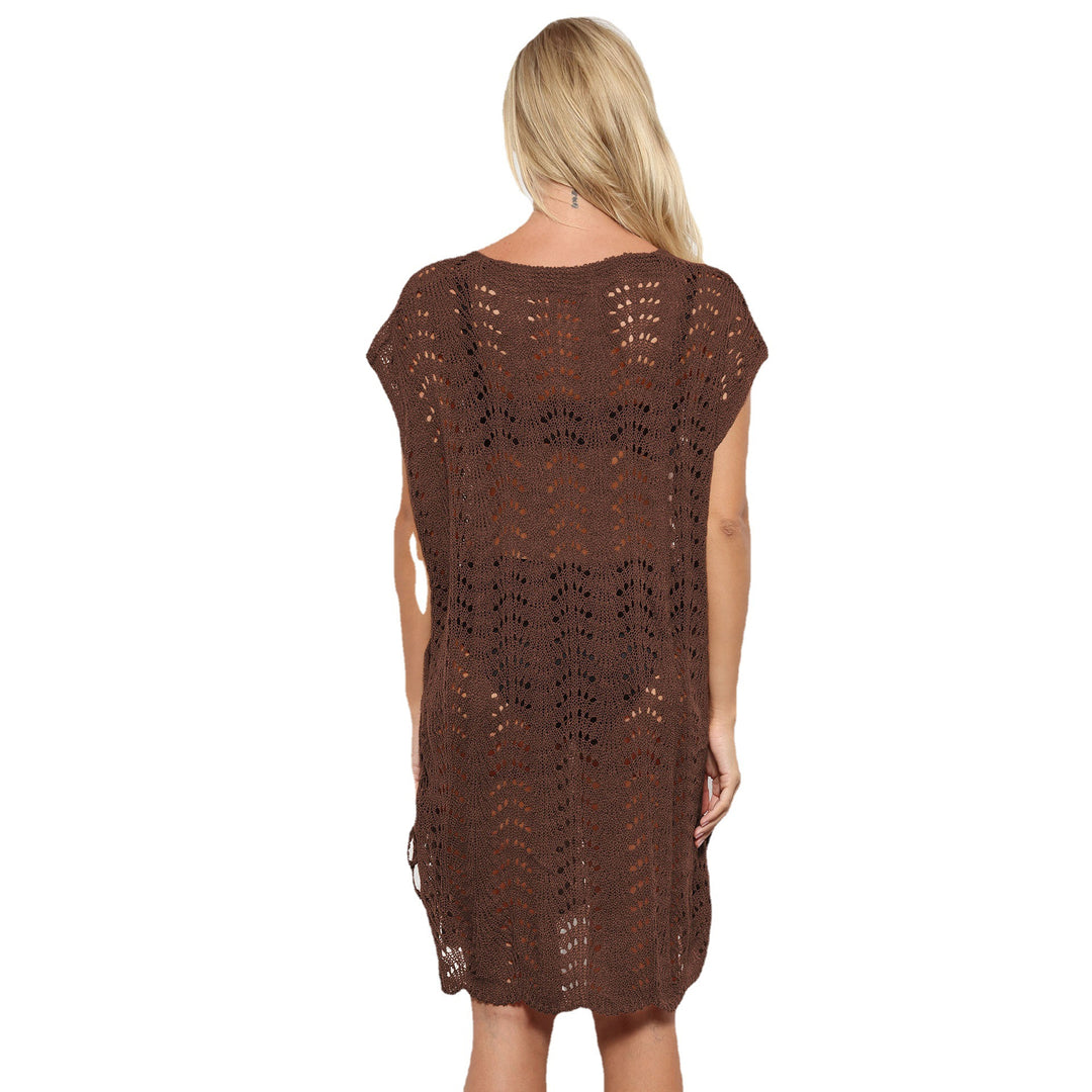 Casual Crochet Beach Dress for Women Lune London