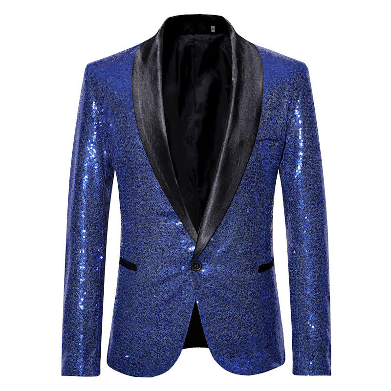 Elegant sequined blazer for men with a modern cut Lune London