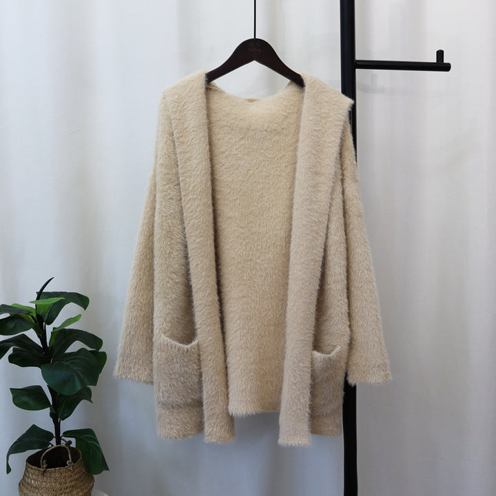 Ladies Soft Knit Pants with Long Sleeves and Practical Pockets Lune London