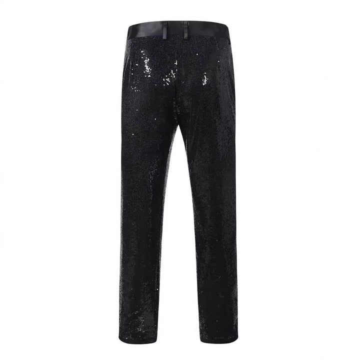 Elegant sequin pants for men with sparkling effect Lune London