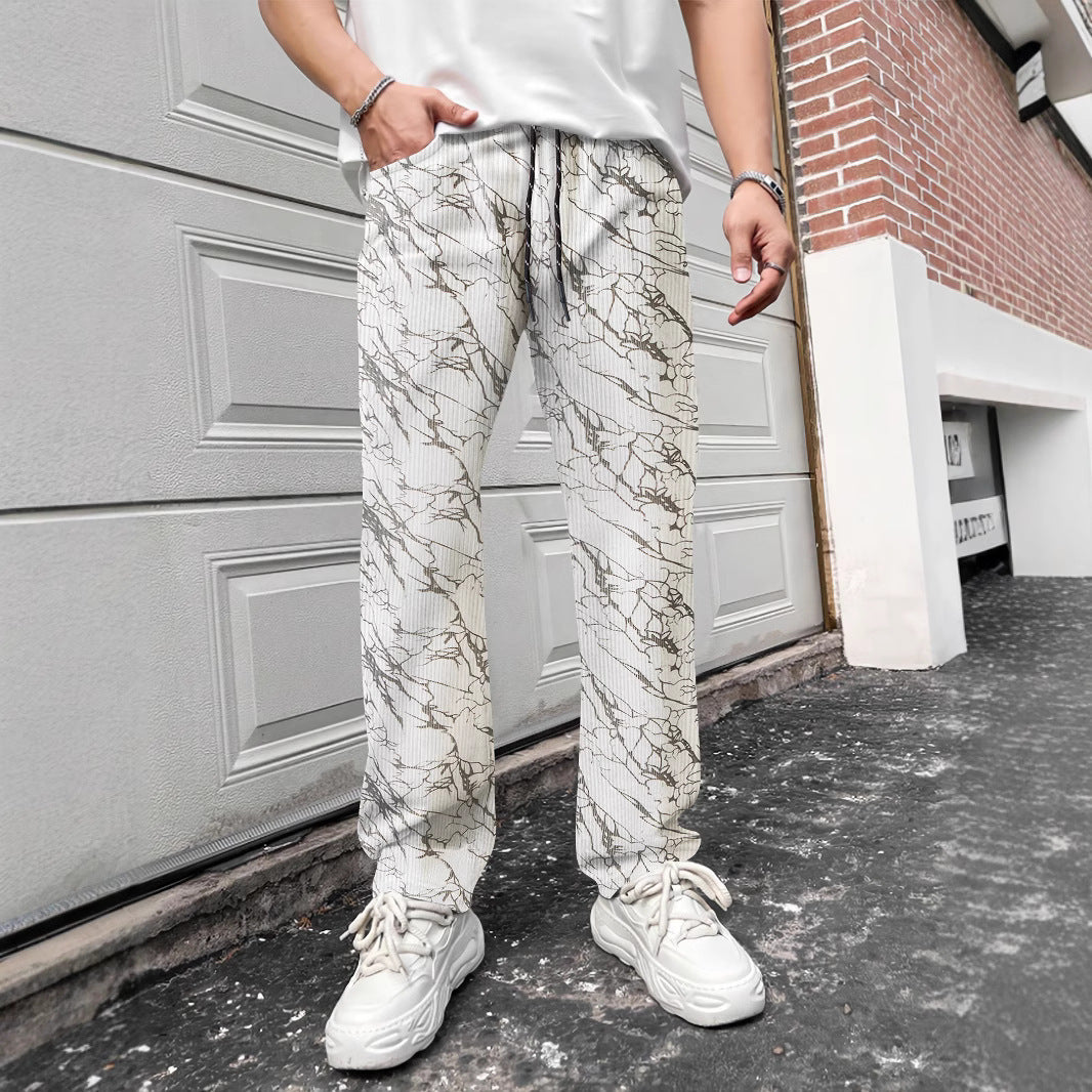 Casual jogging pants for men with trendy pattern Lune London