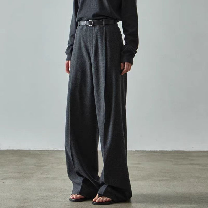 Pantalons de détente à coupe large pour femmes Chic & Stil