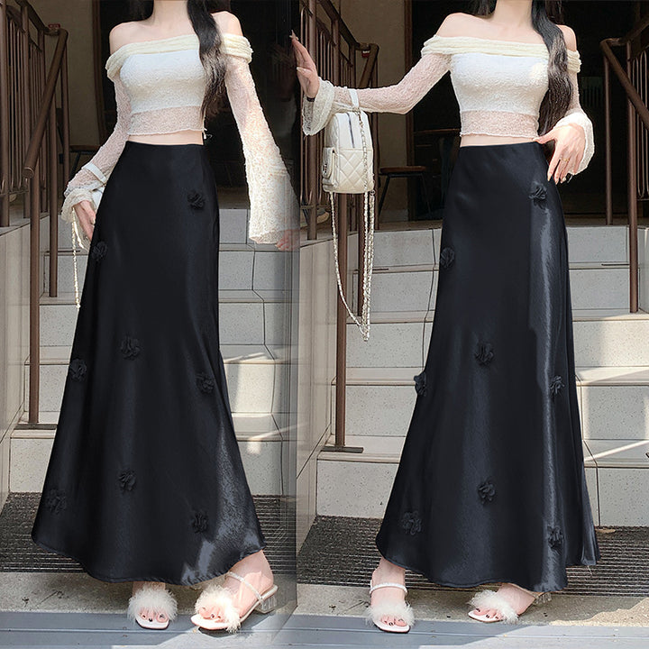 Women Elegant Maxi Dress Off-Shoulder Lune London