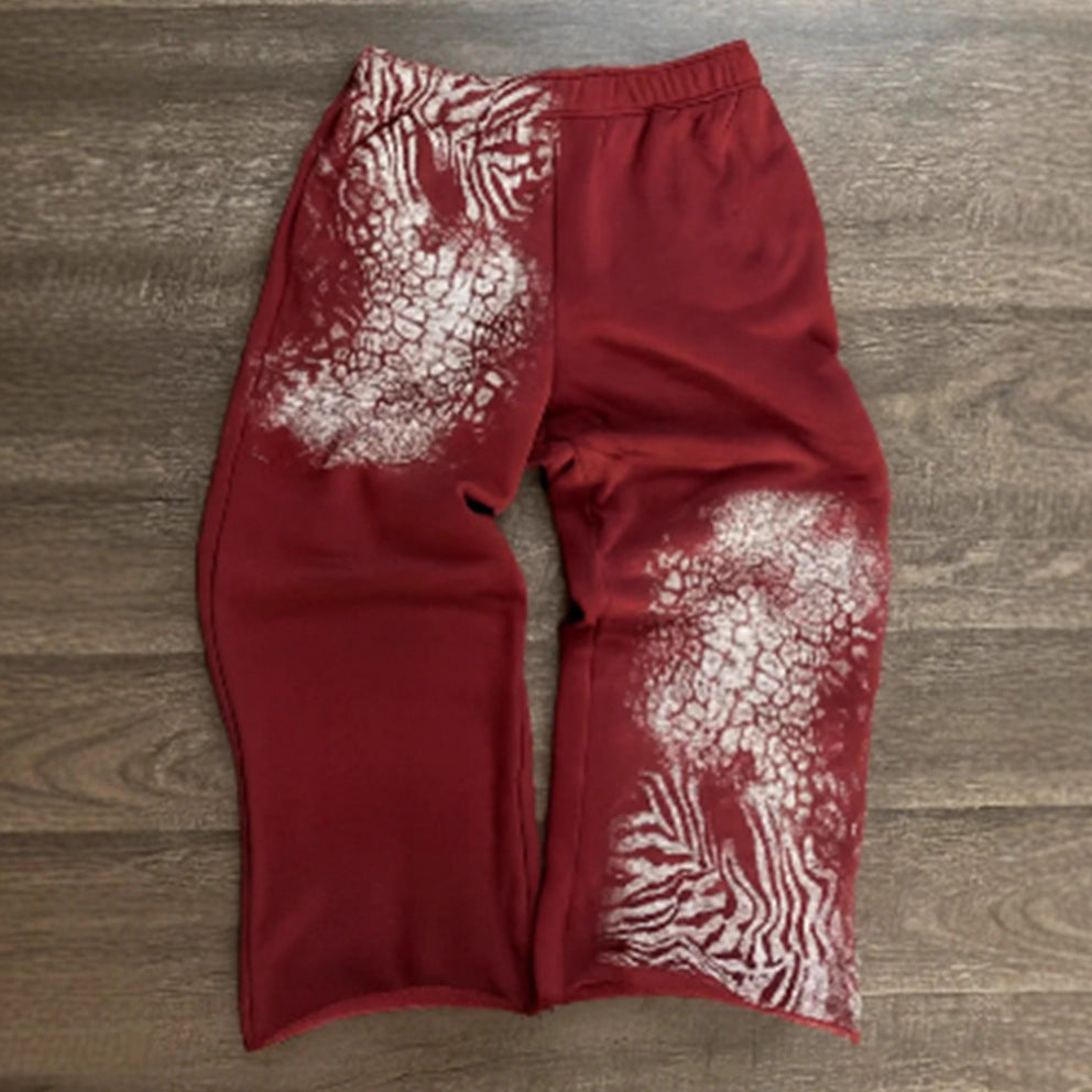 Pantalons de loisirs pour femmes avec motif animal créatif Chic & Stil