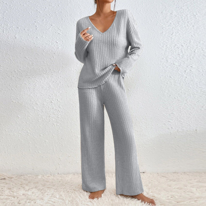 Women Casual Knit Loungewear Set Lune London
