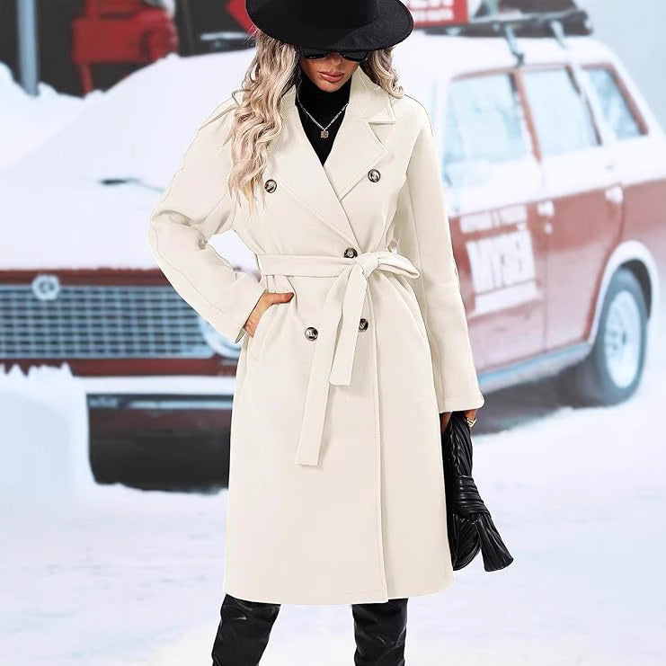 Ladies Elegant Trench Coat Lune London