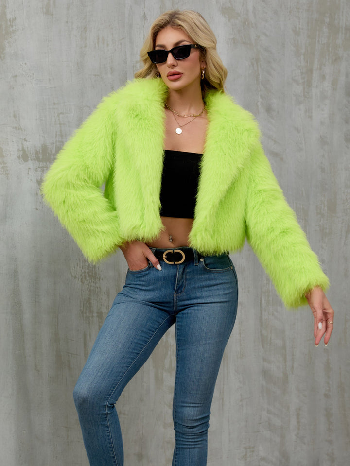 Women's Elegant Faux Fur Bolero Lune London