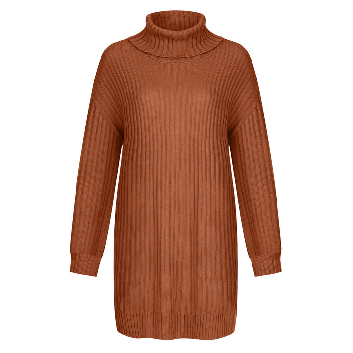 Chunky knit turtleneck sweater for women, relaxed fit Lune London