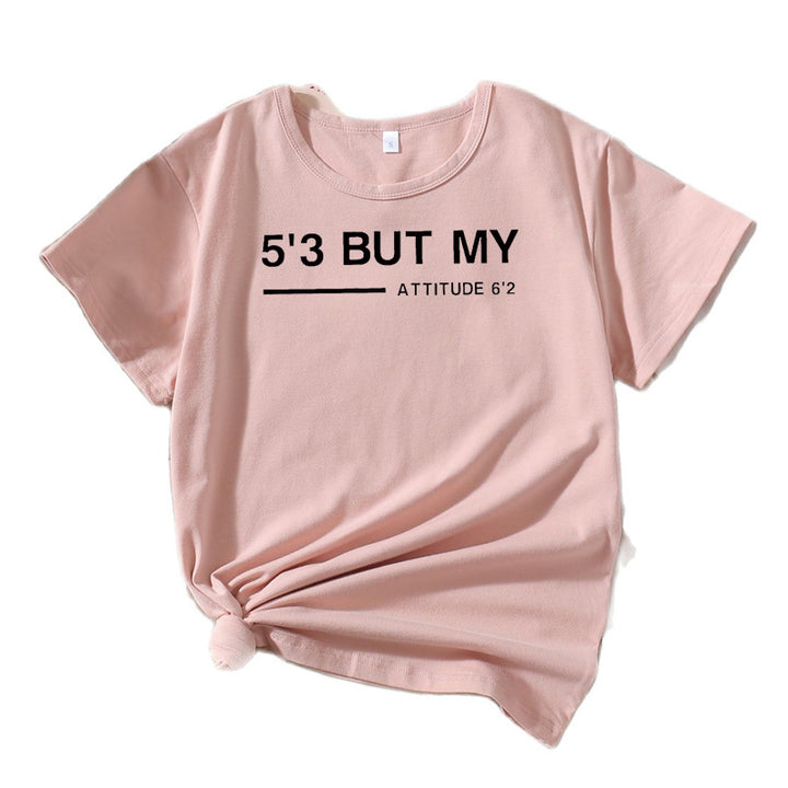 Ladies Casual Attitude Graphic T-shirt Lune London 1751262044