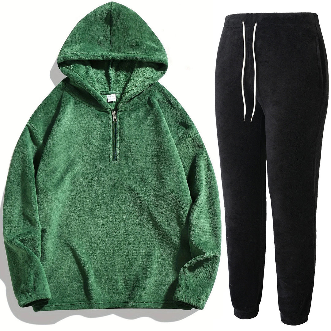 Ladies Cozy Chic Hoodie Jumpsuit