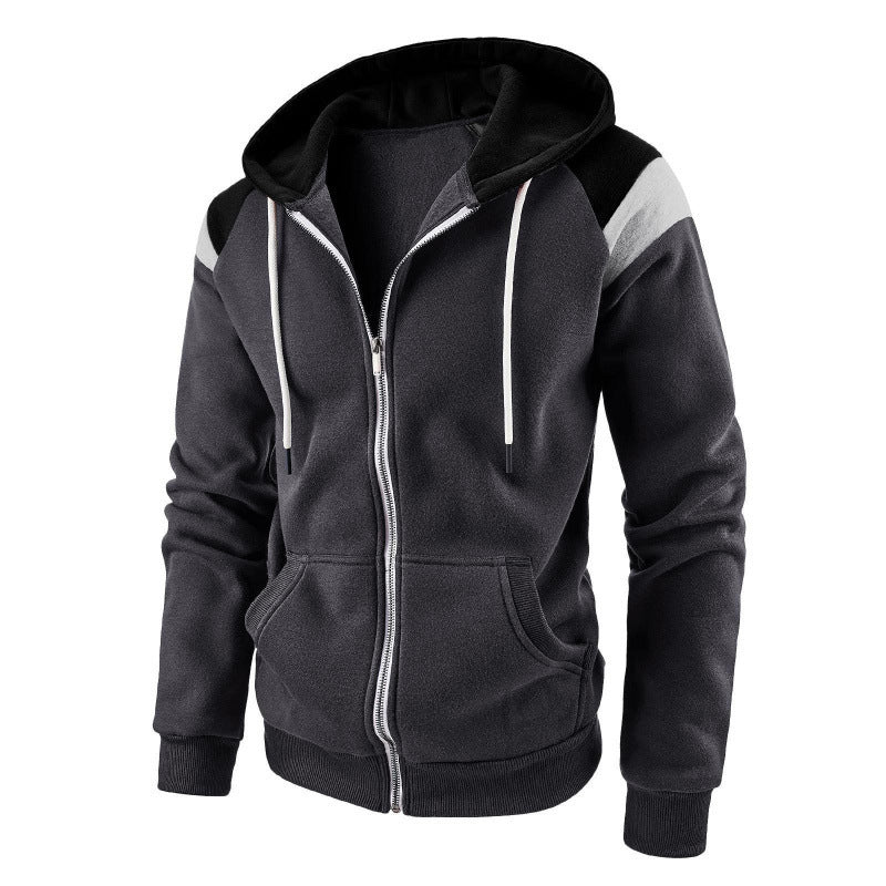 Men's sporty hoodie with contrasting details Lune London